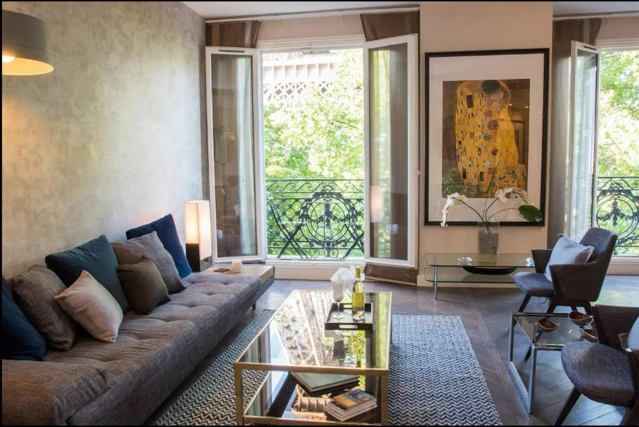 Apartment Wonderful With Sauna And Eiffel Tower View Paris